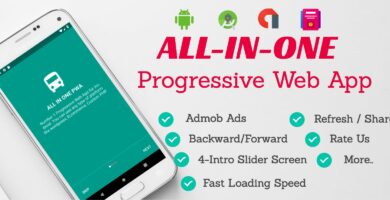 All-In-One Progressive Web App Android