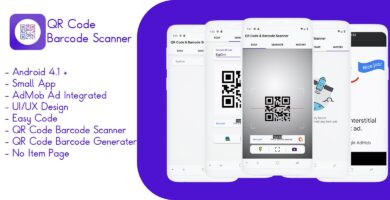 QR Code And Barcode Scanner – Android Source Code