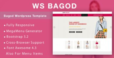 WS Bagod – Handbag WooCommerce Theme