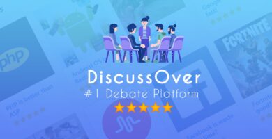 DiscussOver – Debate Platform Script