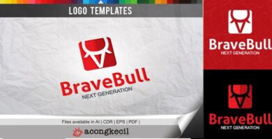 Brave Bull – Logo Template