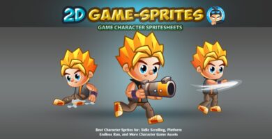 2D Game Character Sprites 2