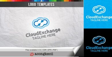 CloudExchange – Logo Template