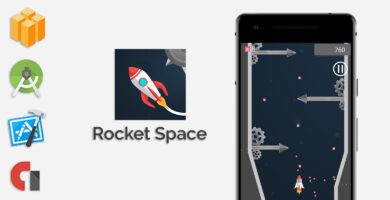 Rocket Space – Buildbox Template