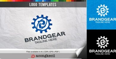 Brand Gear – Logo Template