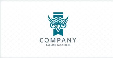 Owl Publishing Logo Template