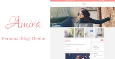 Amira – WordPress Personal Blog Theme