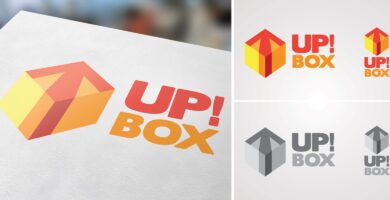 Up Box Logo Template