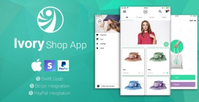 Ivory Shop – iOS eCommerce App