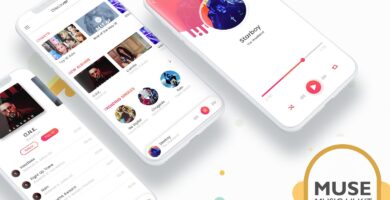 Muse – Music Android Studio UI Kit
