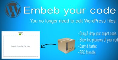 Embed your code – WordPress Plugin