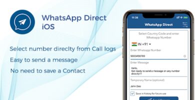 WhatsApp Direct – Send Message Without Contact iOS