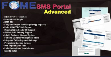Fome SMS Portal Advanced – PHP Script