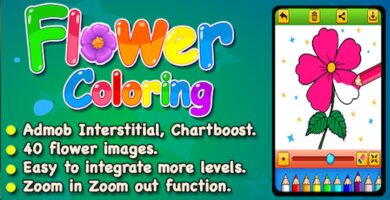 Flower Coloring Game For iOS