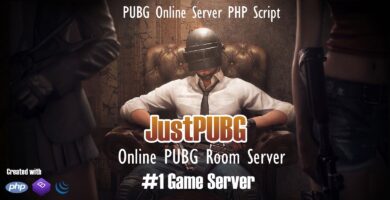 JustPUBG – Online PUBG Server PHP Script