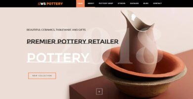 WS Pottery – WordPress Theme