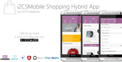 Ionic WooCommerce Mobile App Template
