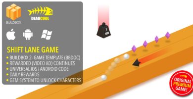 Shift Lane – BuildBox 2 Game Template