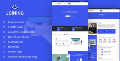 Joining – Agency HTML Template
