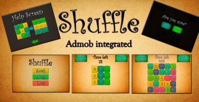 Shuffle – Unity Game Source Code