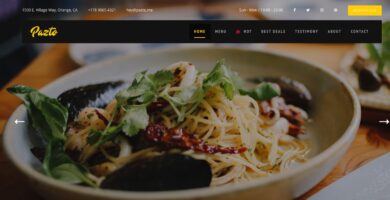 Pazto – Food And Restaurant HTML Template