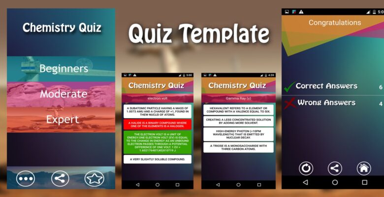 Quiz App Template – Android App Source Code