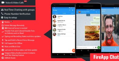 FireApp Chat – Firebase Android Source Code