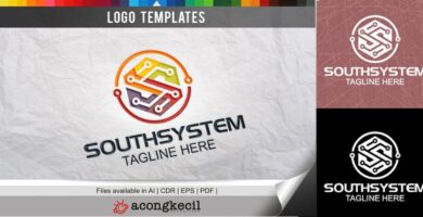 South System – Logo Template