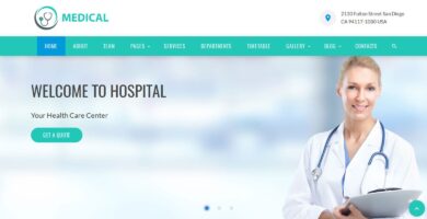 Healthcare – Medical  HTML5 Template