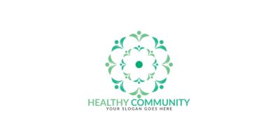 Health Community Logo Design