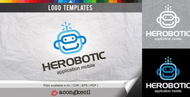 Herobotic – Logo Template