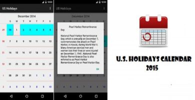 US Holidays Calendar – Android App Source Code