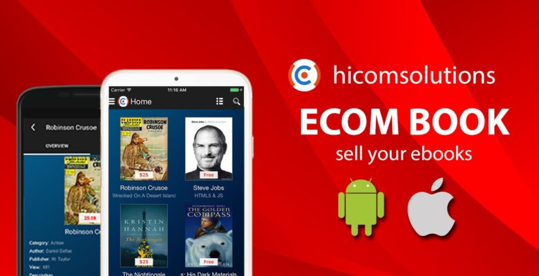 Ecom Book – Sell Ebooks Android Source Code