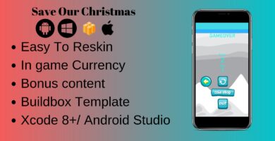 Save Our Christmas – Buildbox Template