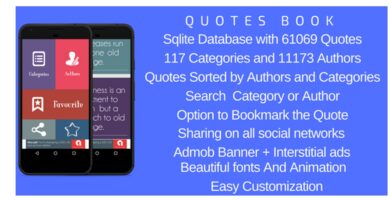 Quotes Pro – Android App Source Code