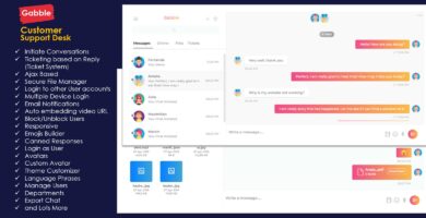 Gabble – Customer Messaging Platform And Ticketing