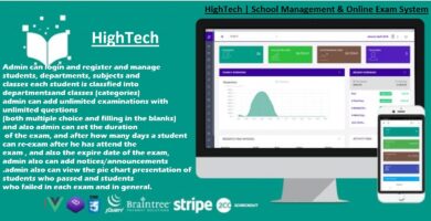 HighTech – School Management Exam System