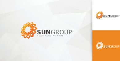 SunGroup Logo Template