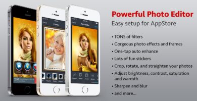 Powerful Photo Editor – iOS App Source Code