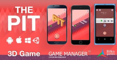 The Pit 3D – Unity Game Source Code