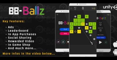 BB Ballz – Unity Game Template