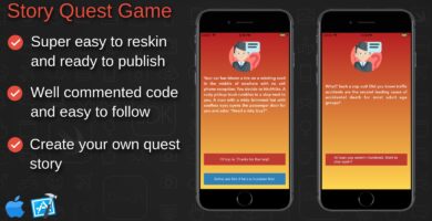 Quest Story Game – iOS Xcode Project