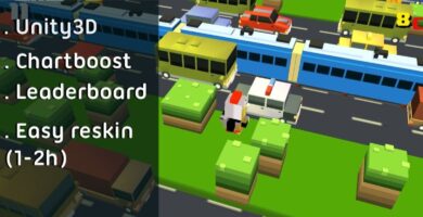 Crossy Road City – Unity Game Source Code