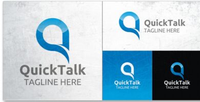 Quick Talk – Logo Template