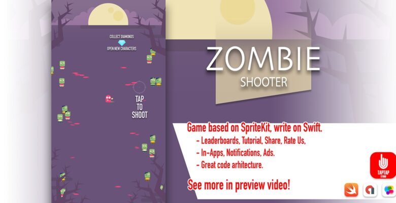 Zombie Shooter – iOS Source Code