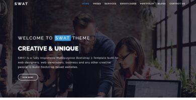 SWAT – Business HTML Template