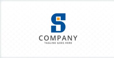 Letter SI / IS Logo