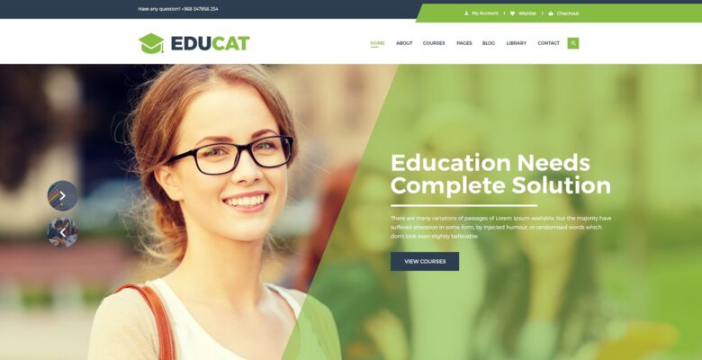 Educat – Education HTML Template