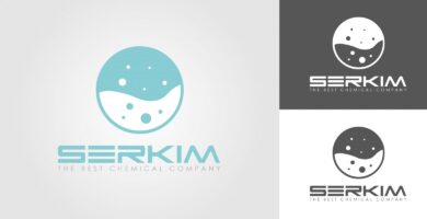 Serkim – Chemical Logo Template