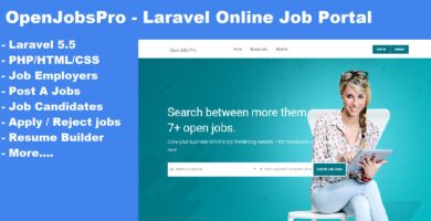 OpenJobsPro – Online Job Portal Script
